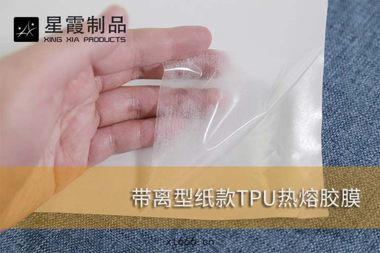帶(dài)離(lí)型(xíng)紙款TPU熱熔(róng)膠膜